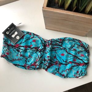 BNWT Ethika Women’s Bandeau floral cherry blossom